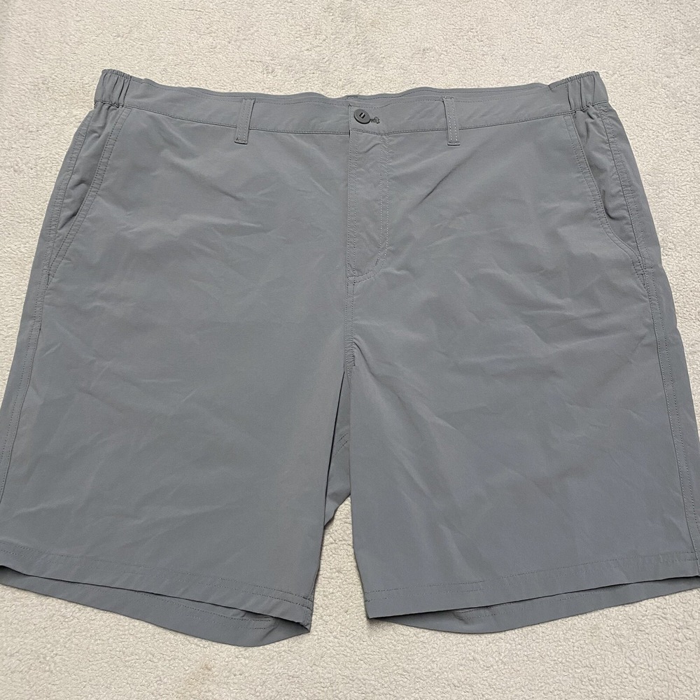 Free Fly Shorts Mens‎ 2XL Gray Nylon Stretch Outdoors 7.5" Inseam